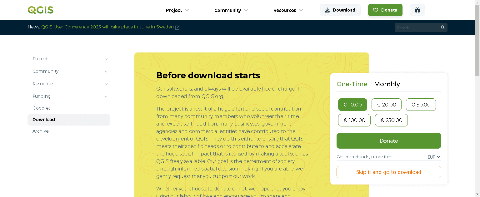 QGIS Download